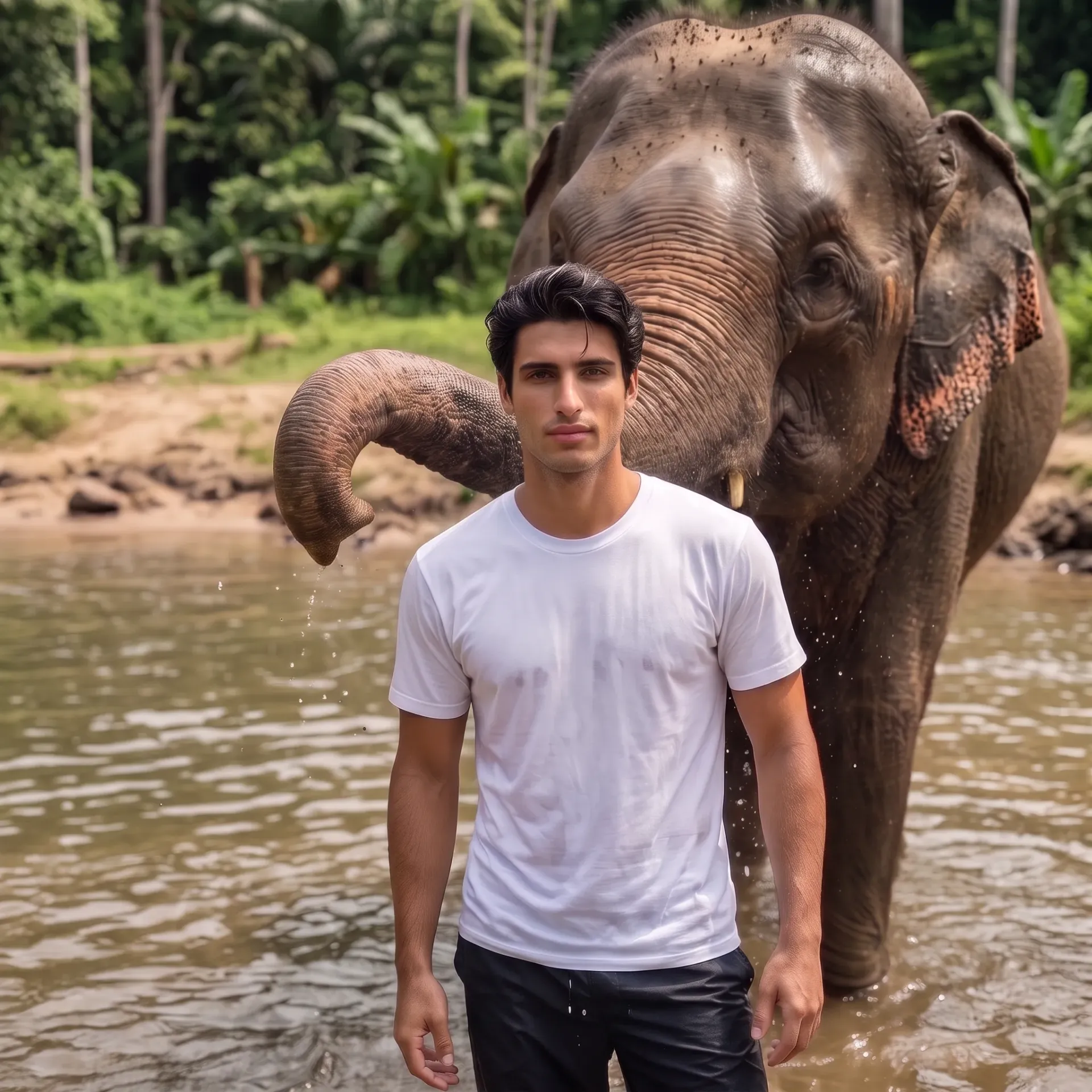 Elephant T-Shirt for Entrepreneurs | Motivational Graphic Tee | Success Mindset Clothing