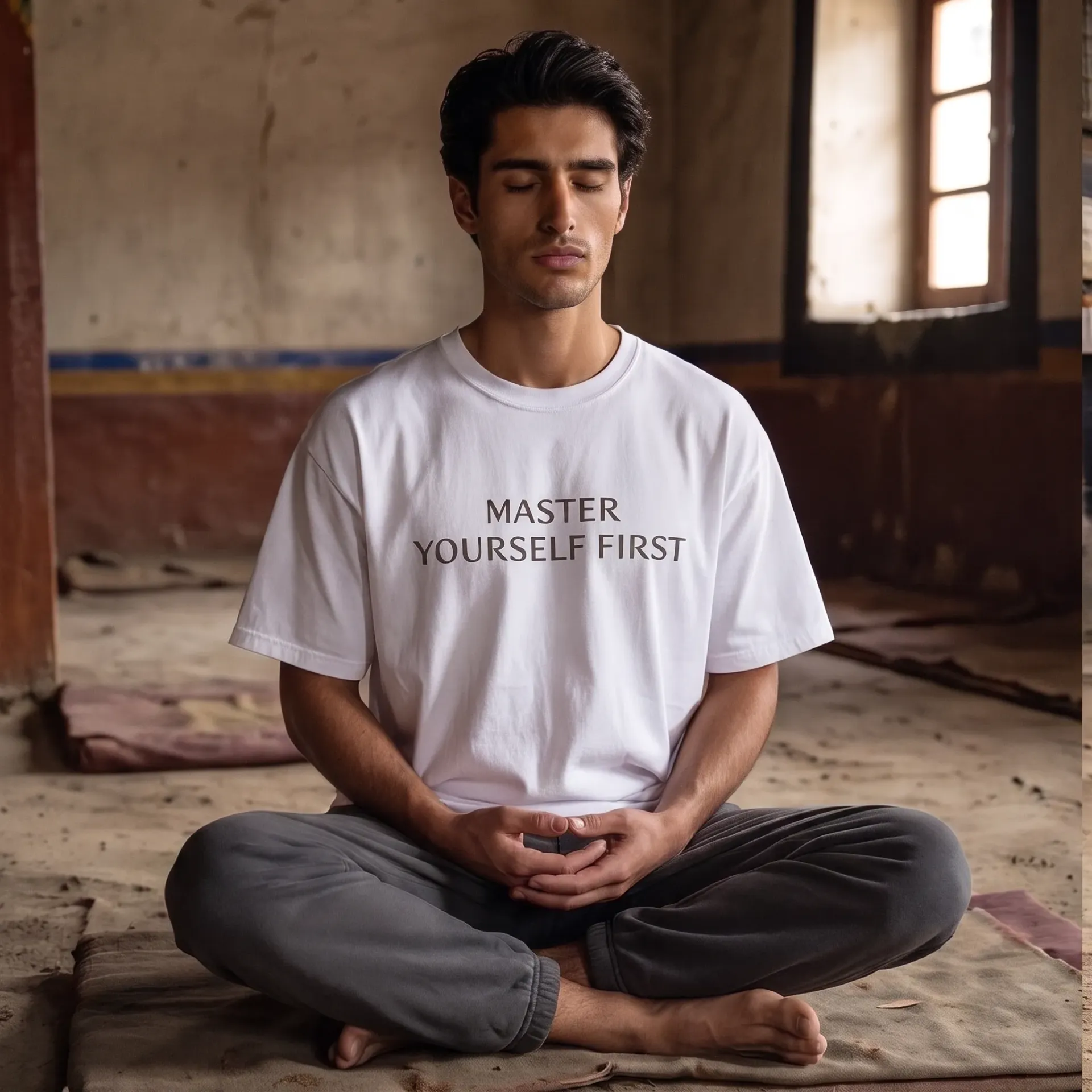 Samurai Shirt for Personal Growth & Discipline | Warrior Mindset Graphic Tee | Philosophy Clothing