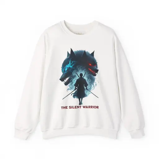 War Within Samurai Sweatshirt – Silent Power, Inner Battle 